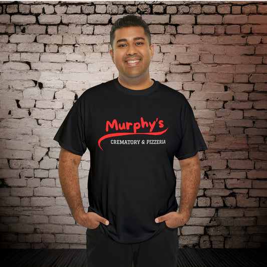 Murphy's Crematory & Pizzeria T-Shirt Front & Rear Graphic