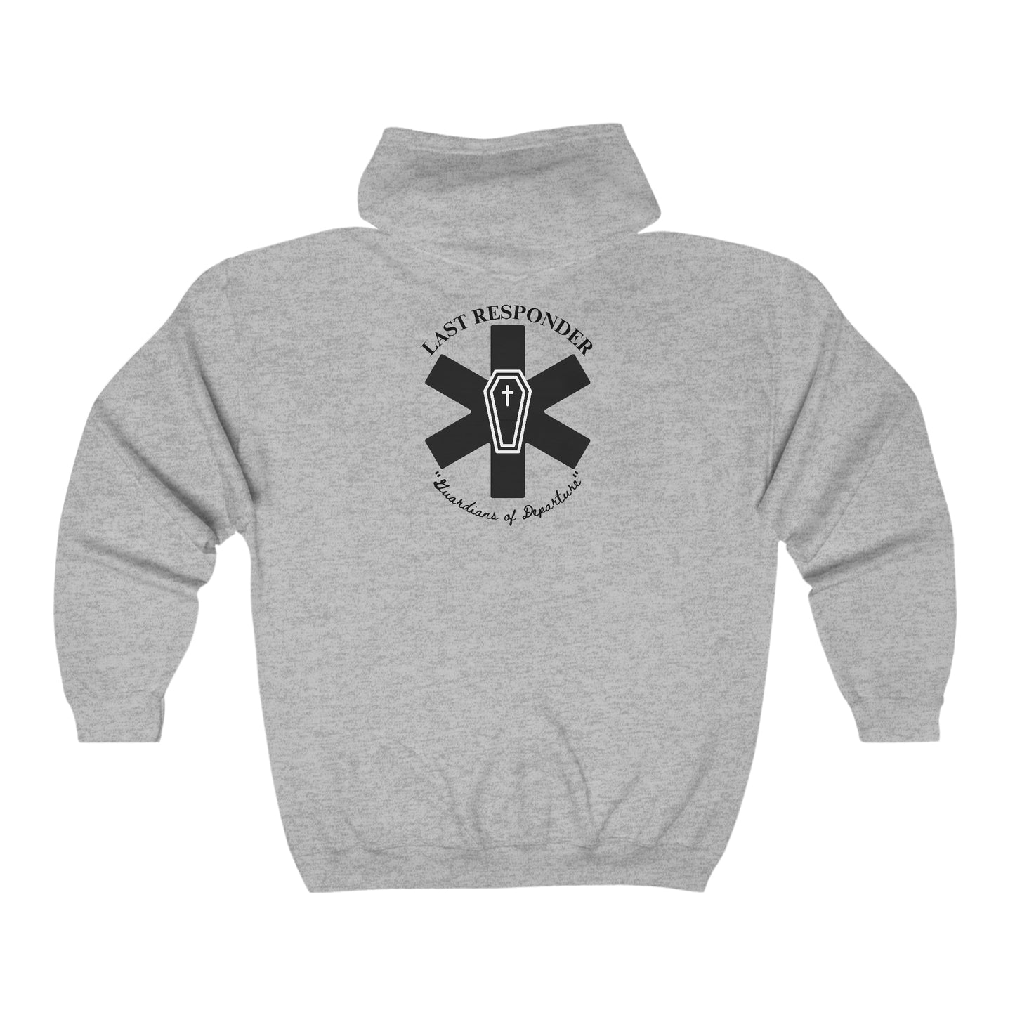 Last Responder Hoodie Front & Back Graphic