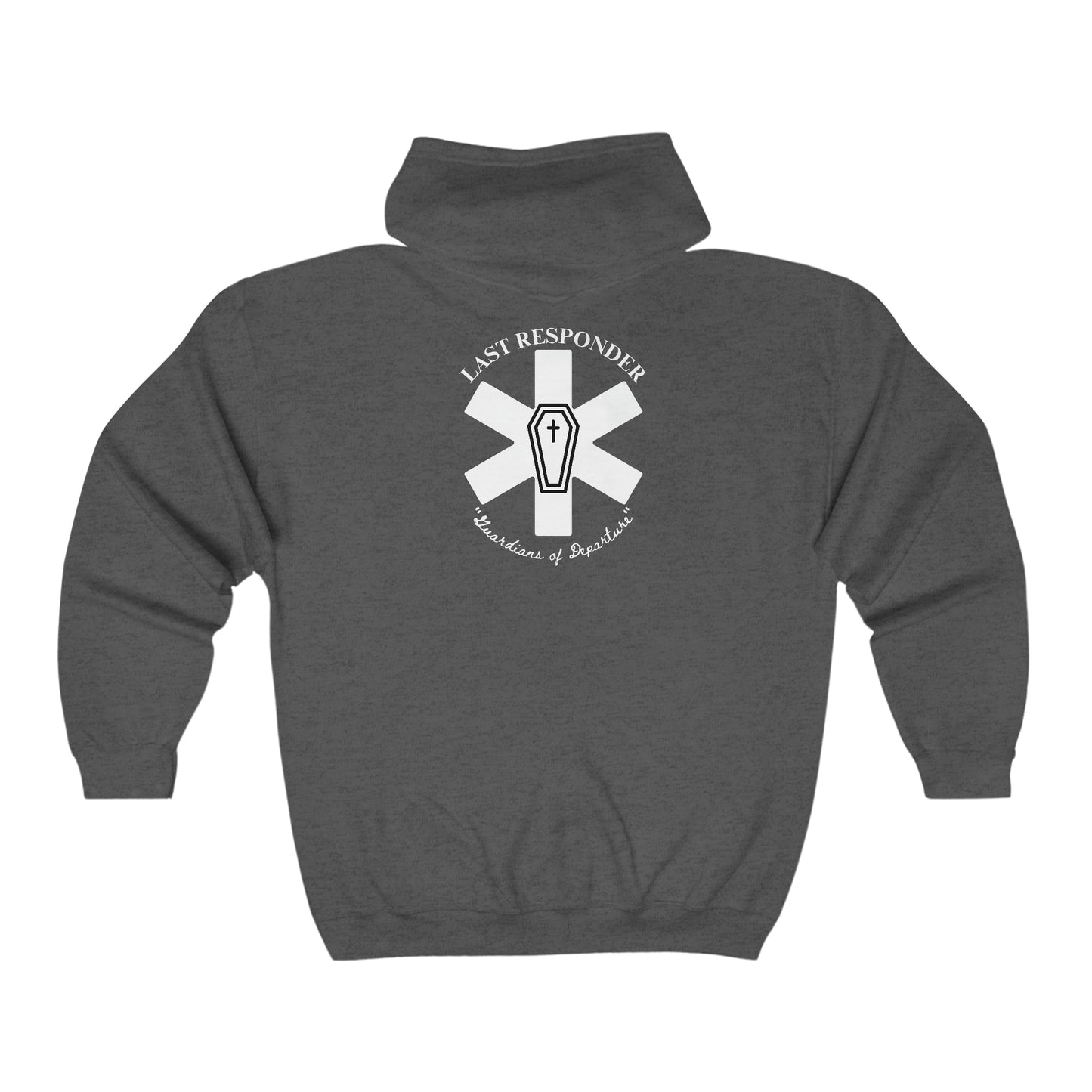 Last Responder Hoodie Front & Back Graphic